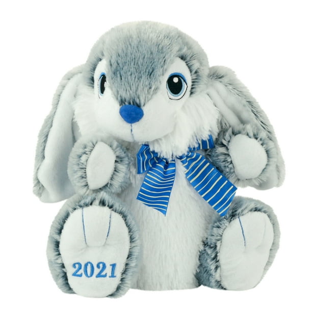 2019 Giant Stuffed Bunny Toy Soft Plush Animals Rabbit Doll Gray 2 Sizes New Hot 